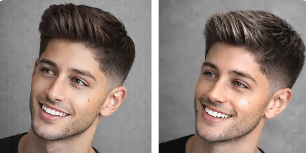 Luzes: antes e depois