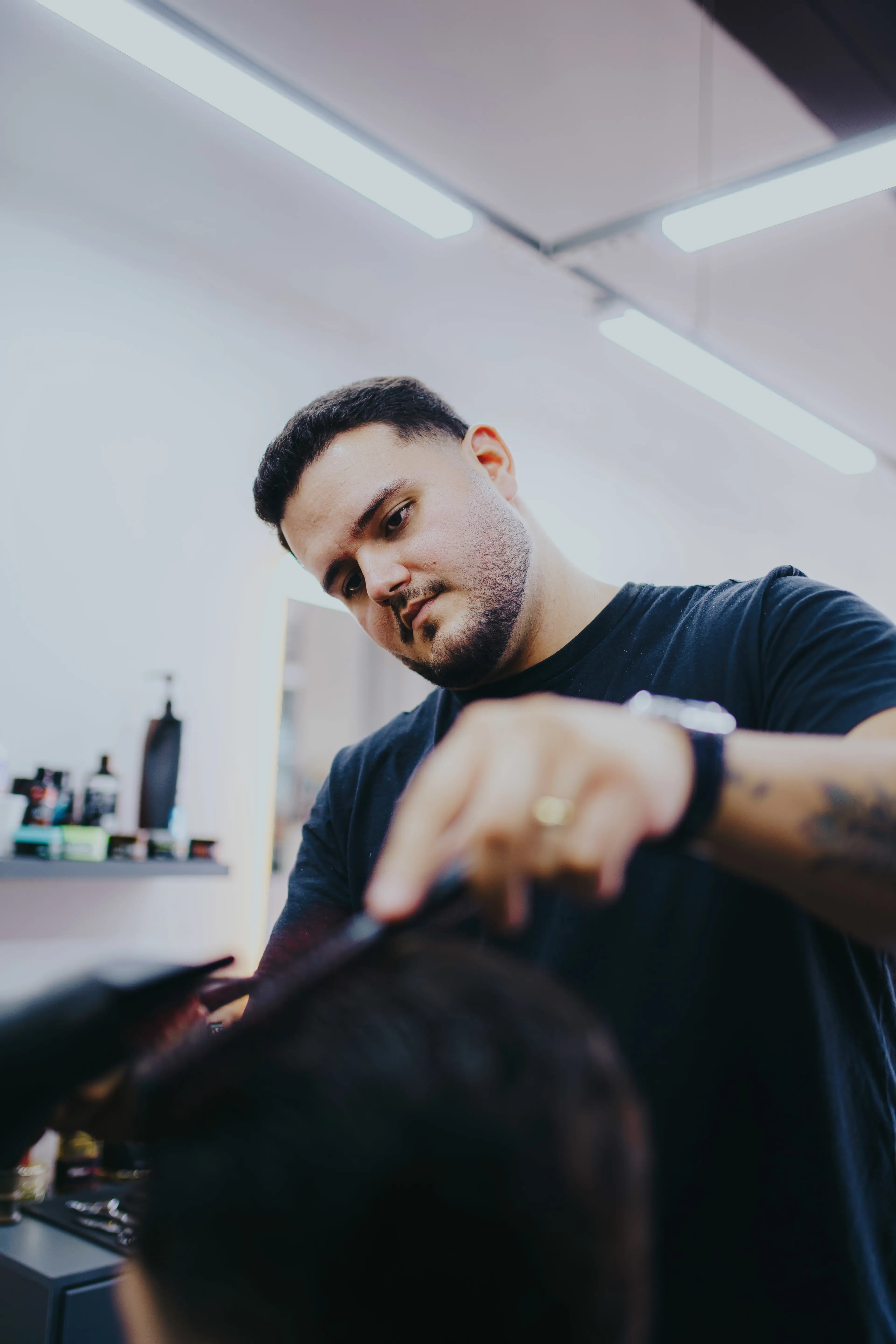 Ferramentas e detalhes da Barbearia Kings